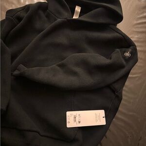 Alo yoga - knit scholar hoodie